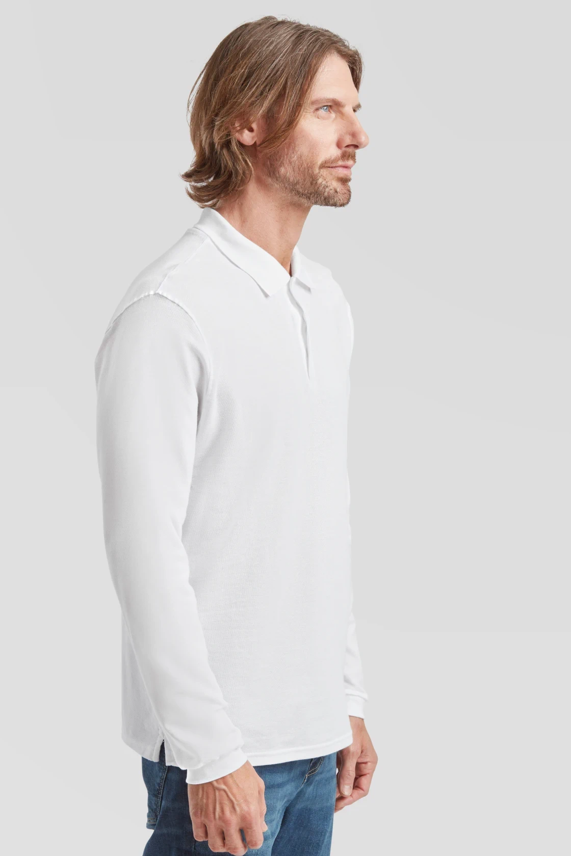 F.O.L. Premium Piqué Polo langarm
