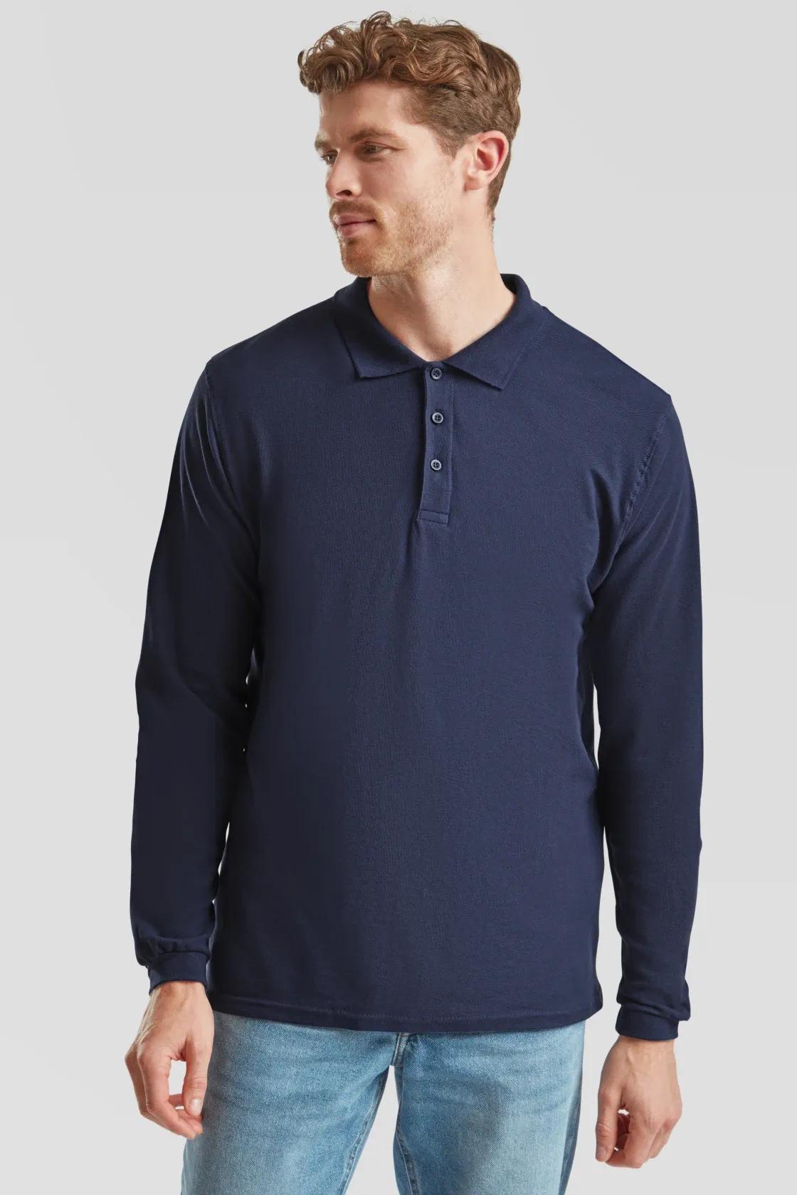 F.O.L. Premium Piqué Polo langarm