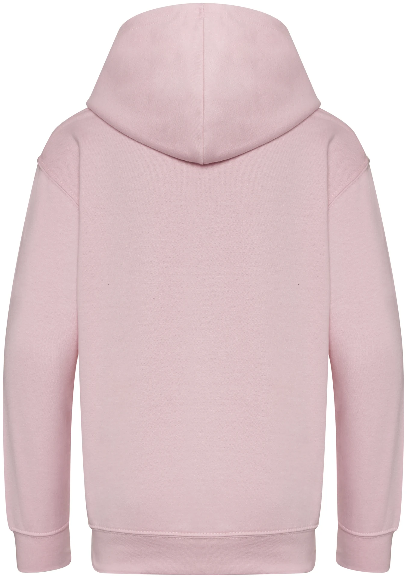 justhoods-jh201j-kids-organic-hoodie-babypink-back-3 Just Hoods Kids Organic Hoodie