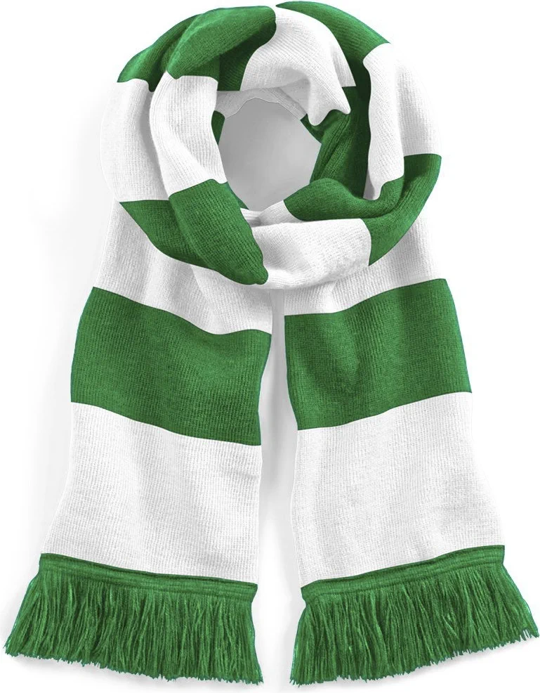 beechfield-b479-stadium-scarf-kellygreen-white-front-1 Beechfield Stadium Scarf