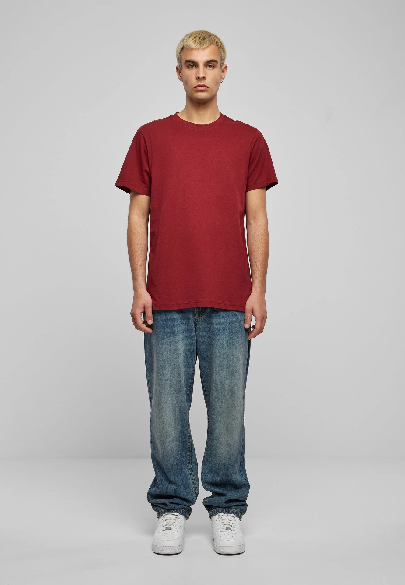 Build Your Brand Basic Round Neck T-Shirt