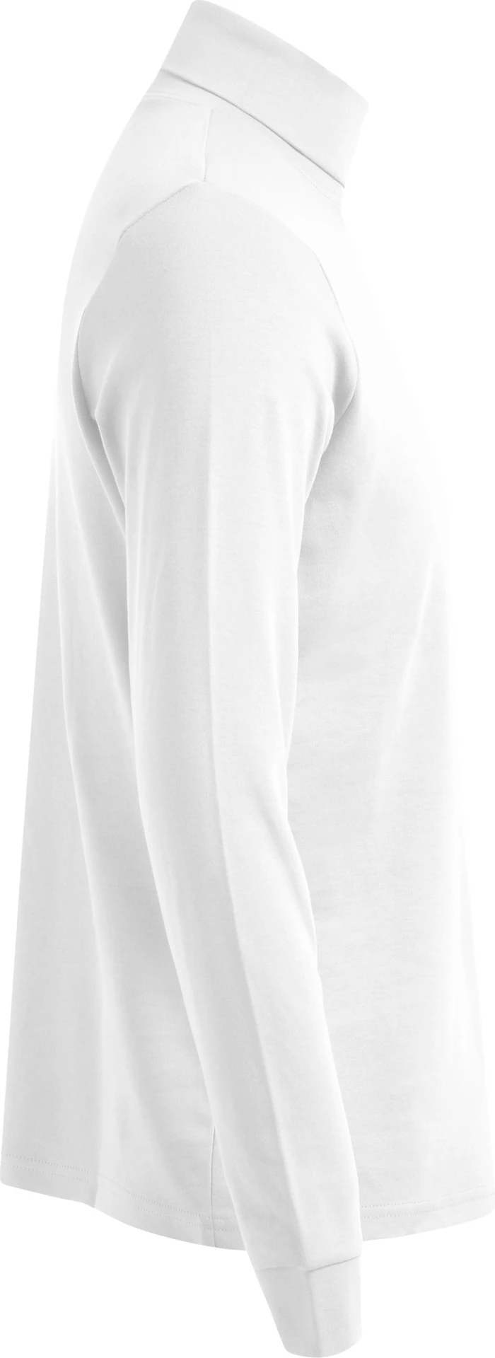 promodoro-3407-mens-turtleneck-t-shirt-long-sleeve-white-side-5 Promodoro Men's Turtleneck-T Long Sleeve