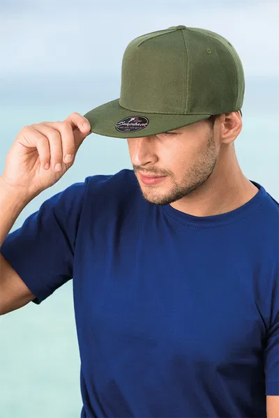 malfini-302-rap-4p-muetze-khaki-model-0 MALFINI Mütze Rap 6P 302