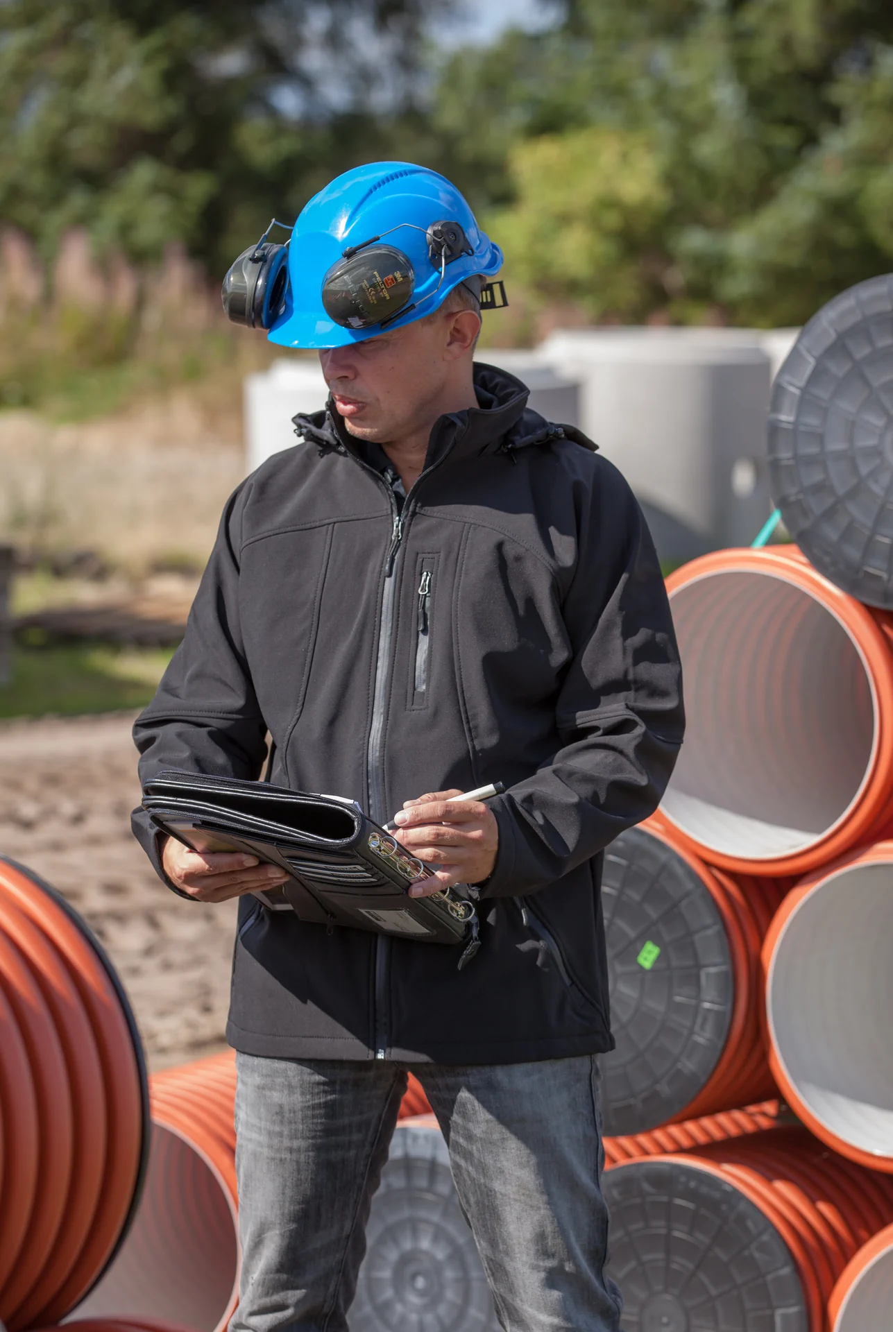 lyngsoe-fox200-softshell-jacke-schwarz-mod-4 Lyngsøe FOX200 Softshell Jacke