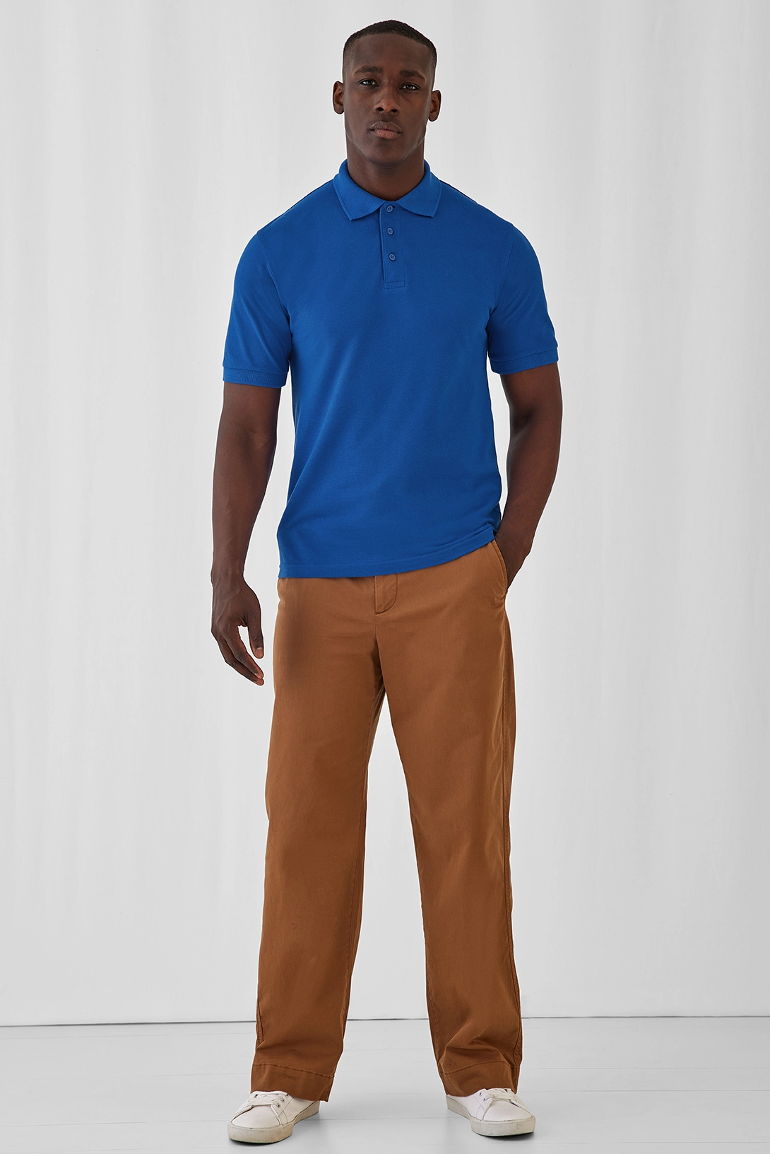 B&C Poloshirt Safran