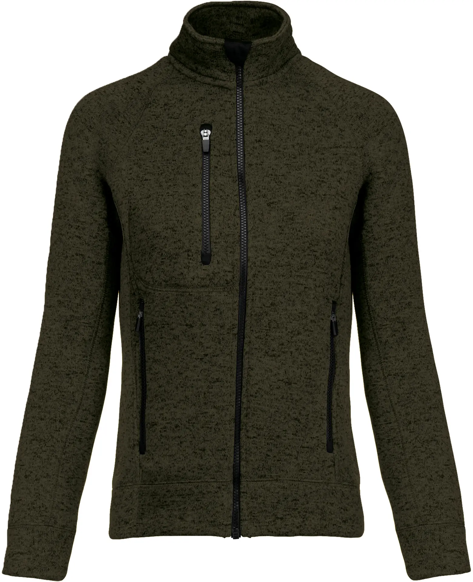 dark khaki melange