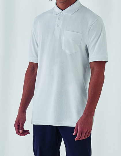 B&C Poloshirt Safran Pocket