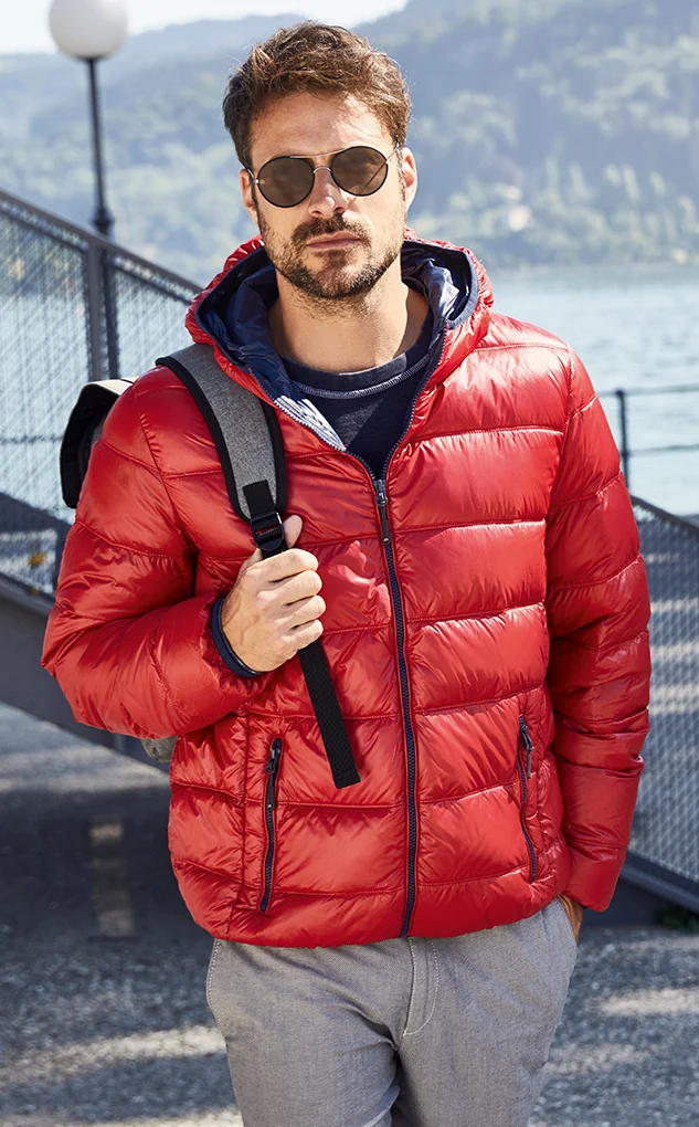 jn1060-mens-down-jacket-model-0 James & Nicholson Men's Down Jacket