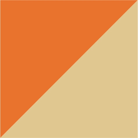 dark orange/beige