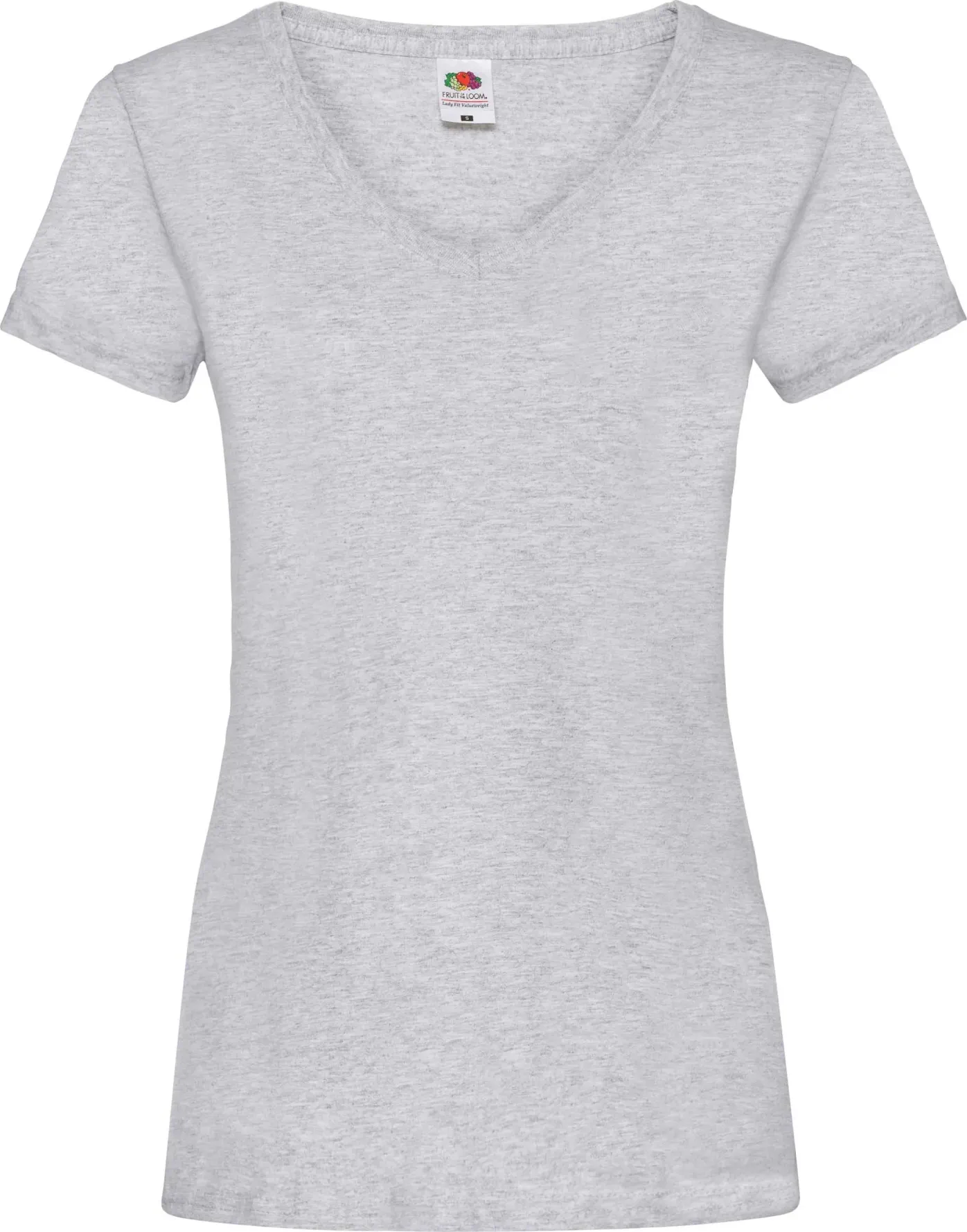 F.O.L. Lady-Fit Valueweight V-Neck T