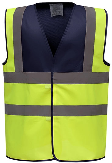YOKO High Visability 2 Bands & Braces Waistcoat