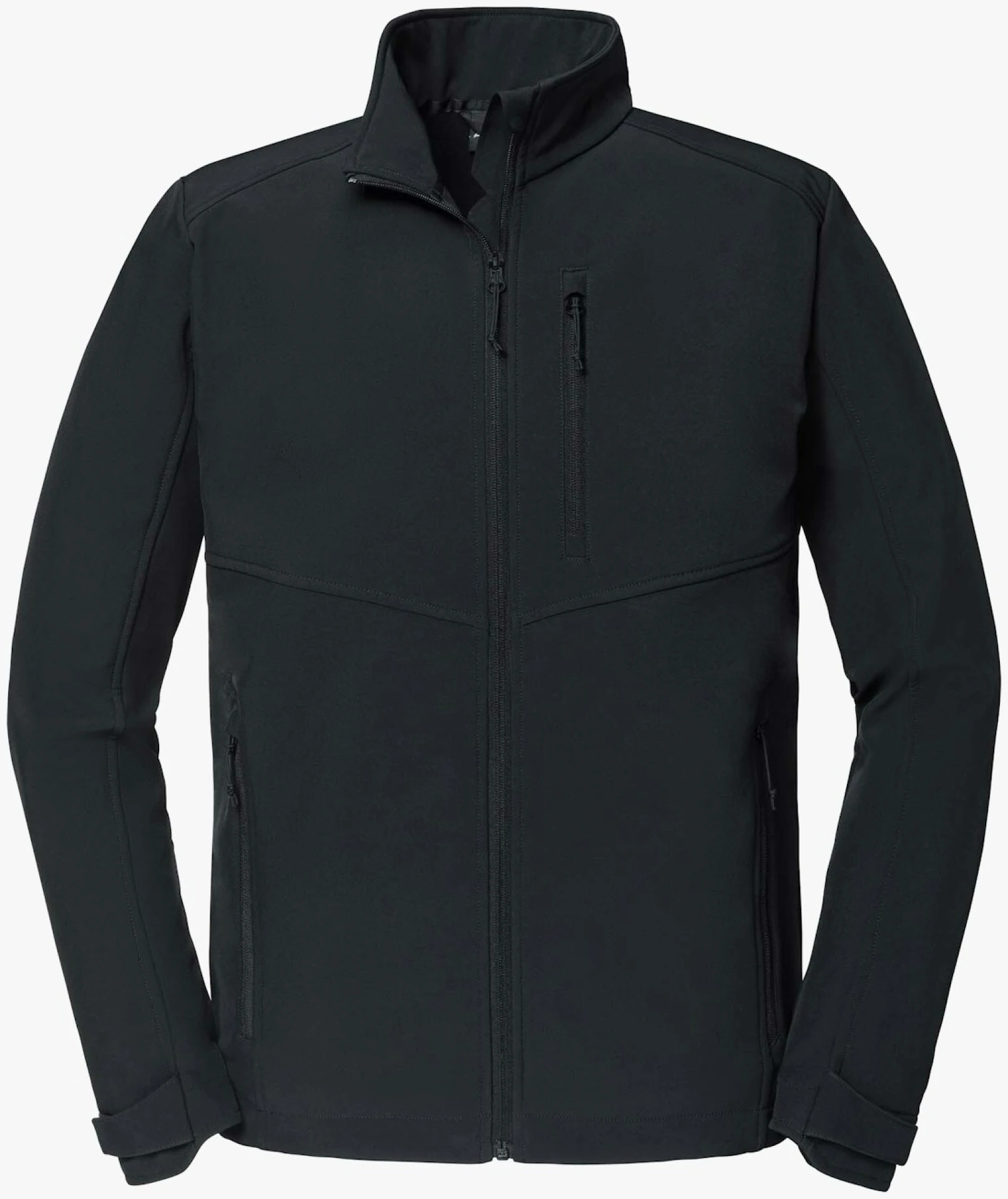 schoeffel-pro-8008-einsteiger-universelle-softshelljacke-schwarz-front-1 Schöffel PRO 8008 EINSTEIGER universelle Softshelljacke