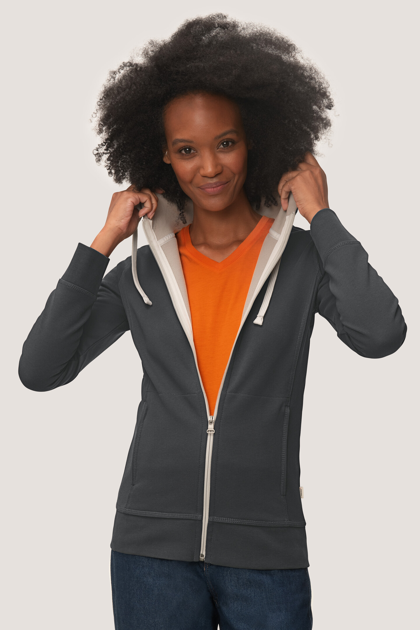 HAKRO Women-Kapuzenjacke 255 Bonded HAKRO Women-Kapuzenjacke 255 Bonded