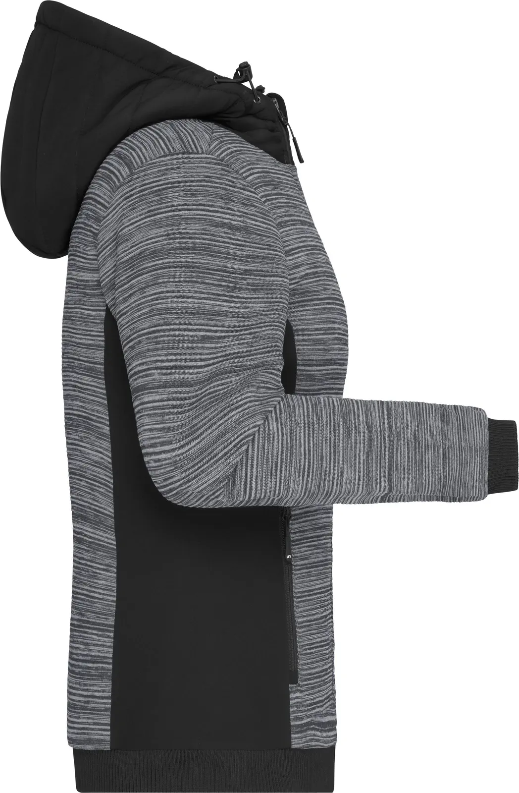 James & Nicholson Ladies´ Padded Hybrid Jacket