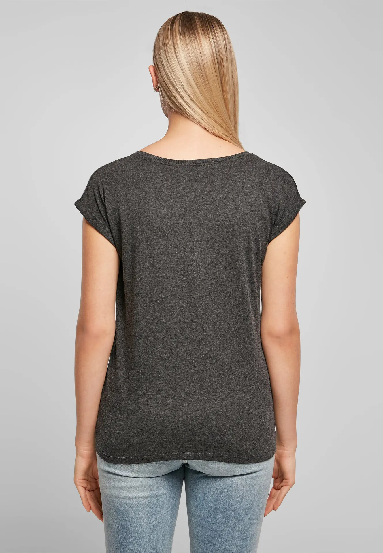 Build Your Brand Ladies Extended Shoulder Tee