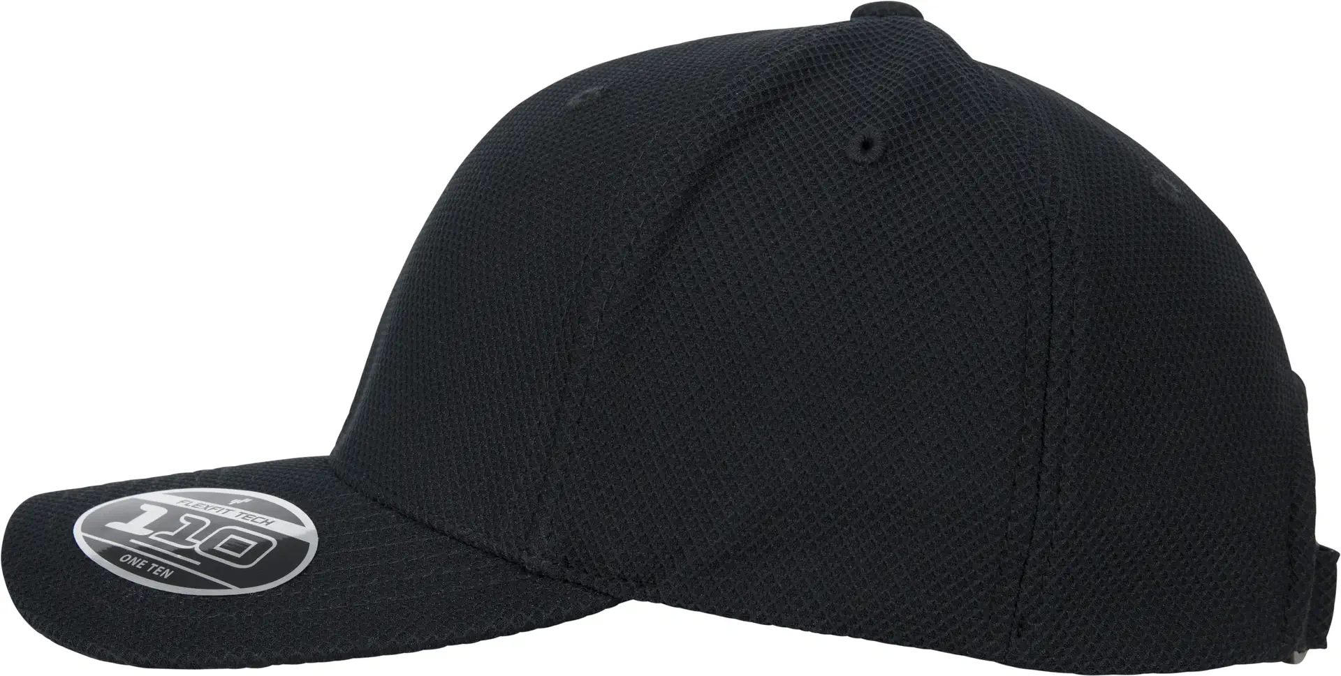 flexfit-110vh-hybrid-cap-black-left-7 FLEXFIT Hybrid Cap