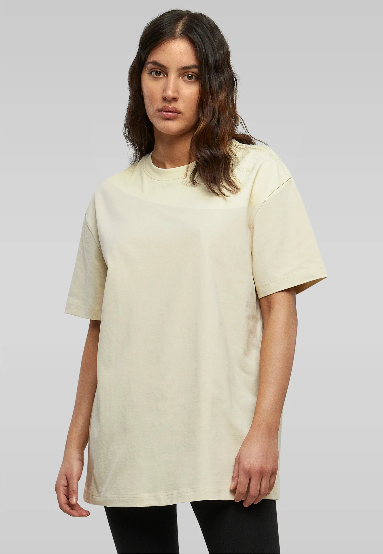 Build Your Brand Ladies Oversized Boyfriend Tee