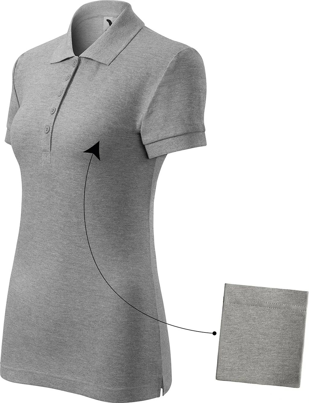MALFINI Damen Polo Cotton 213