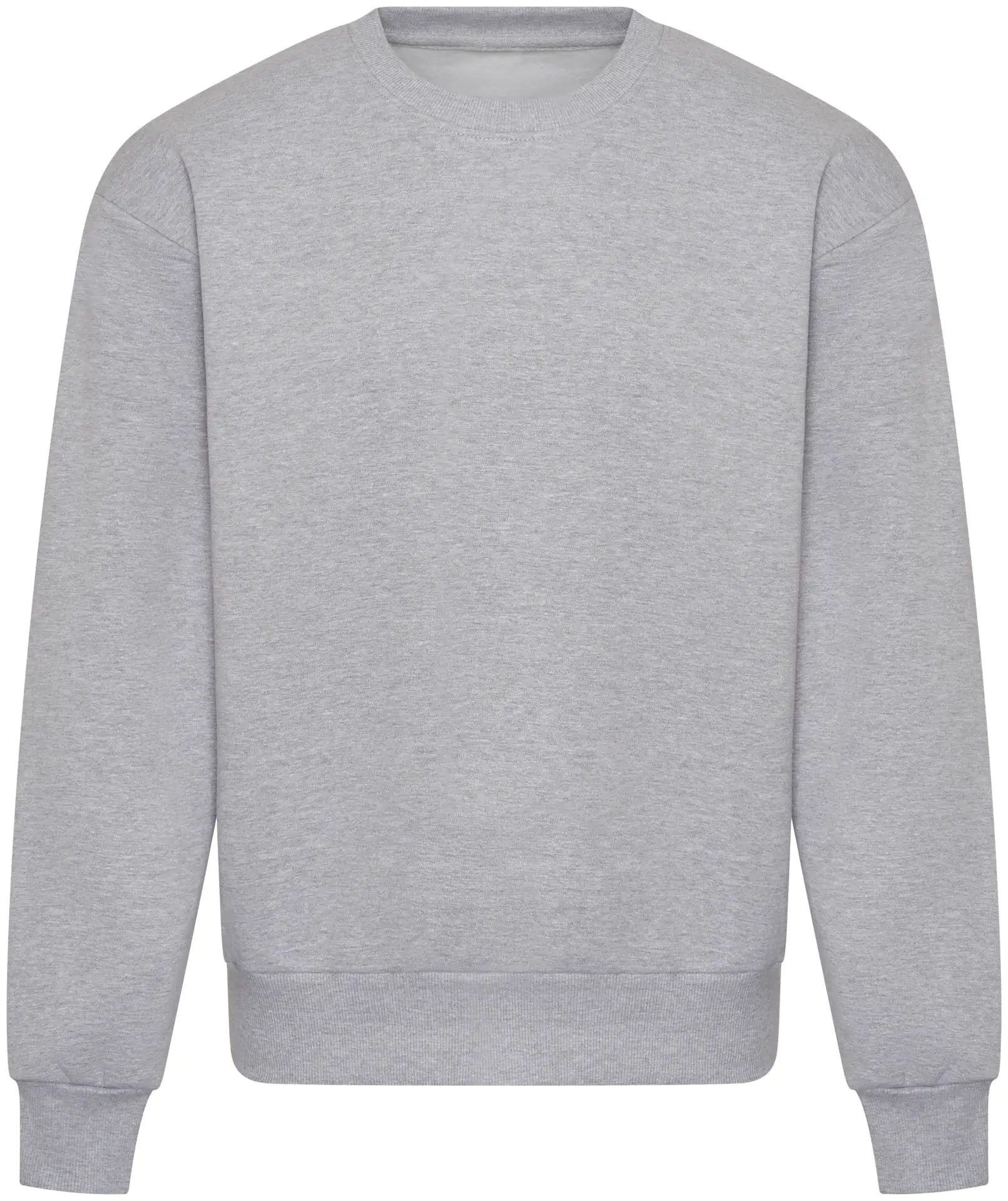 justhoods-jh123-signature-heavyweight-sweatshirt-heathergrey-front-1 Just Hoods Signature Heavyweight Sweat