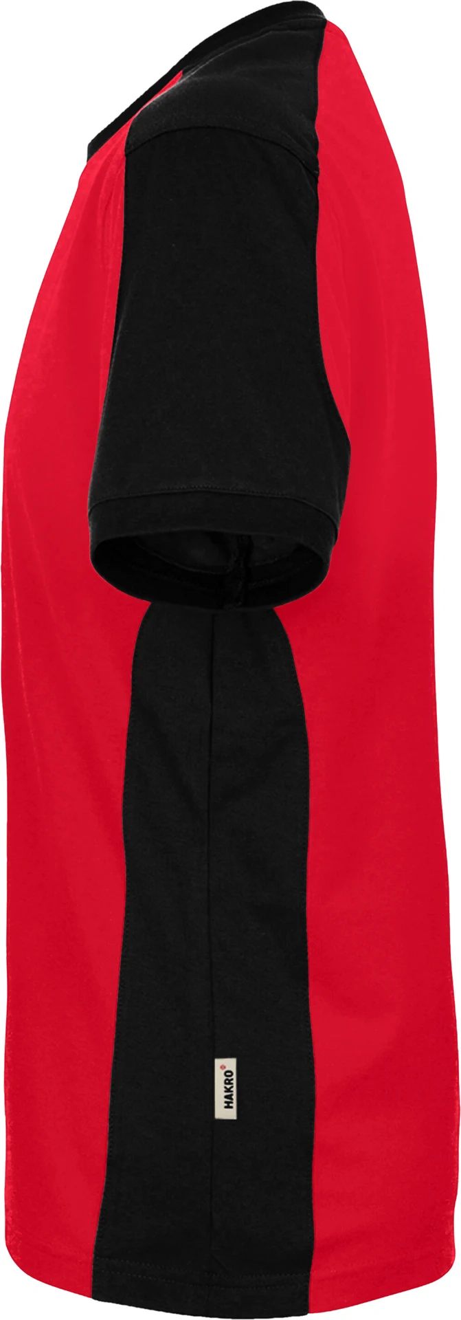 hakro-590-t-shirt-contrast-mikralinar-eco-rot-schwarz-2 HAKRO T-Shirt 590 Contrast MIKRALINAR® ECO