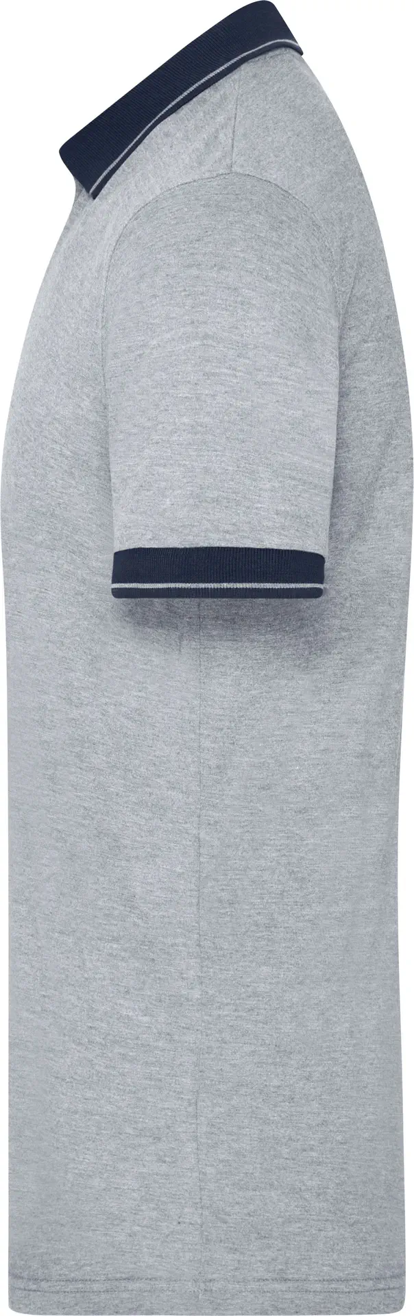 James & Nicholson Mens Jersey Heather Polo