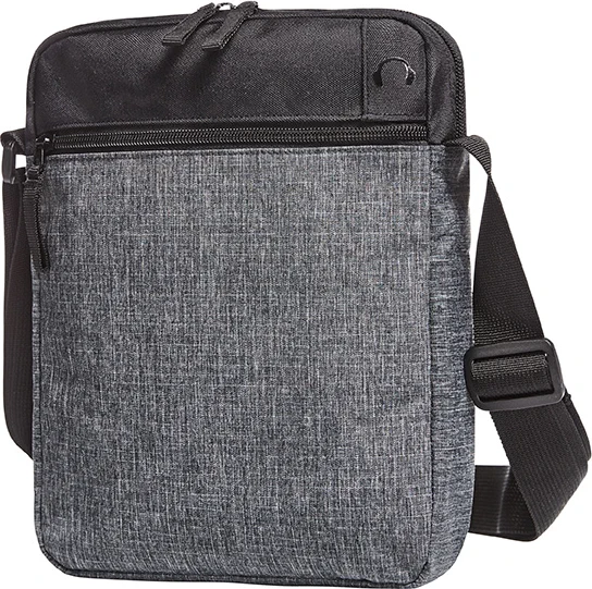 halfar-1814026-crossbag-elegance-black-grey-sprinkle-front-1 HALFAR Crossbag Elegance