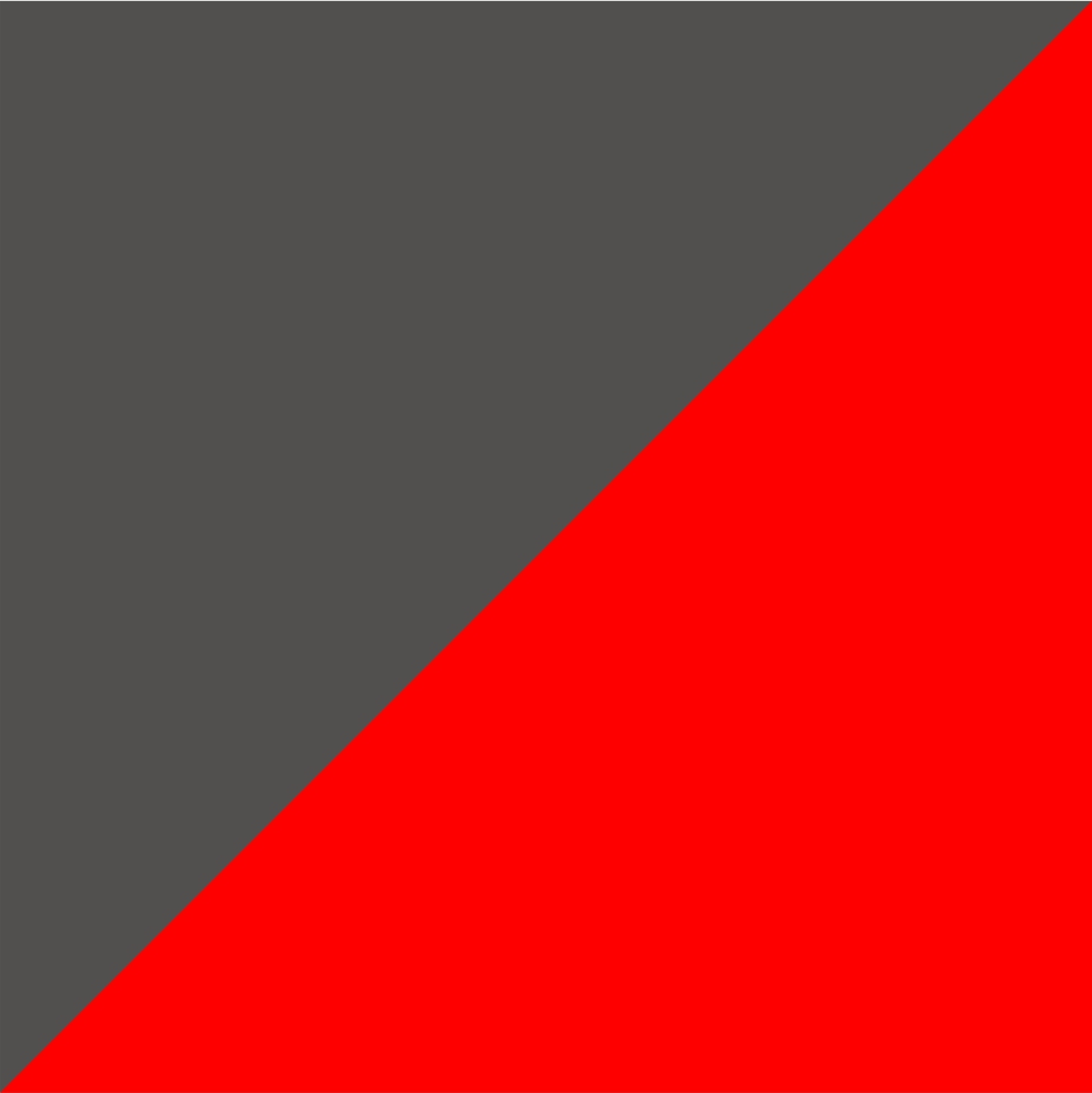 zementgrau/neonrot