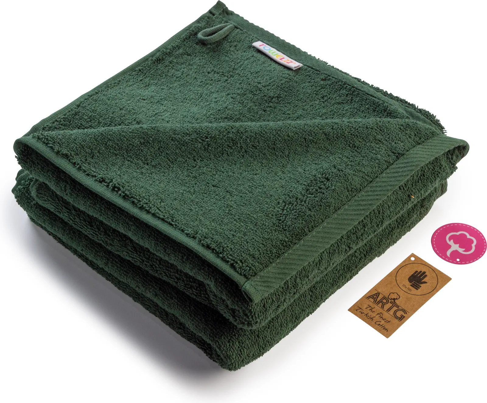 artg-ar035-fashion-hand-towel-darkgreen-front-1 ARTG Fashion Hand Towel