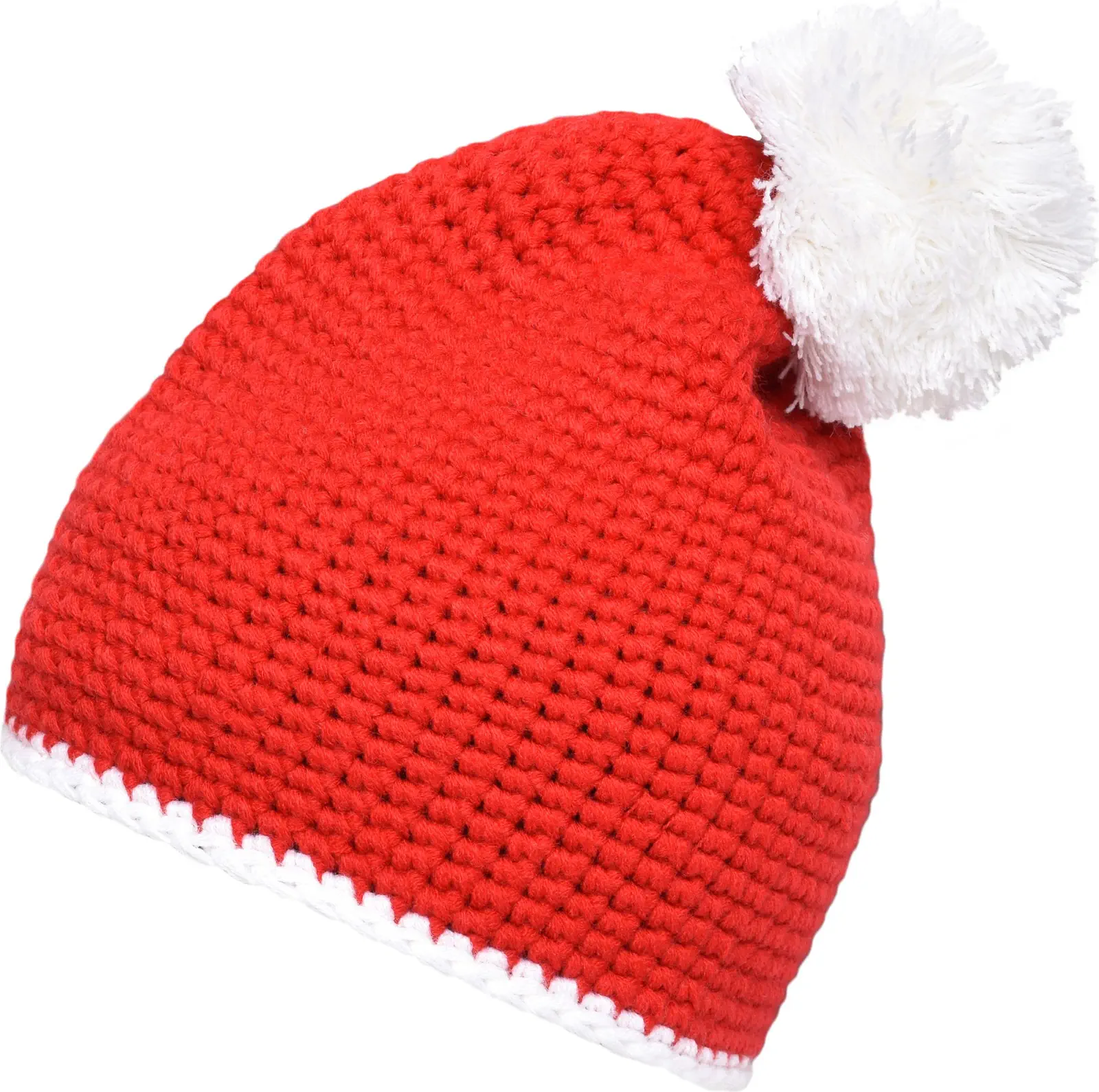 myrtle beach Pompon Hat with Contrast Stripe