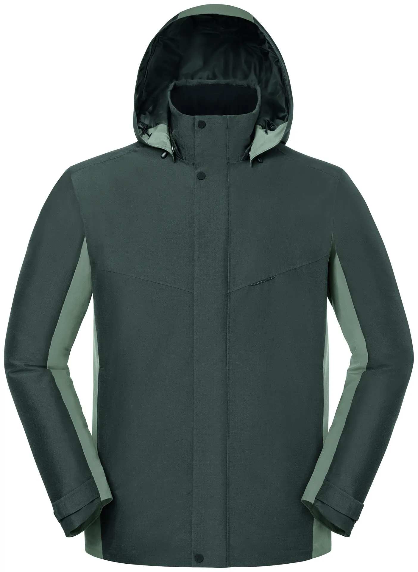 schoeffel-pro-7525-winterzeit-dunkelgrau-front-1 Schöffel PRO 7525 WINTERZEIT Hardshell Winterarbeitsjacke