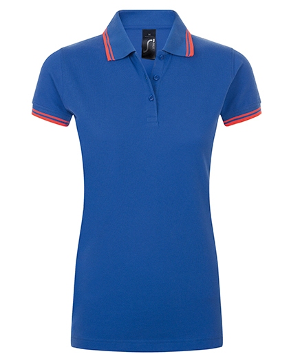 royal blue/neon coral