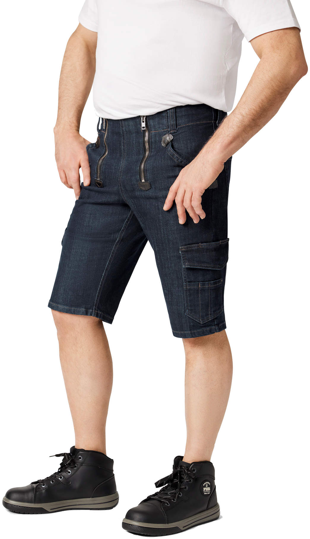 FHB Stretch-Jeans-Zunftbermuda VOLKMAR FHB Stretch-Jeans-Zunftbermuda VOLKMAR