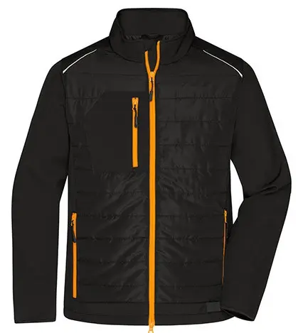 black/neon orange