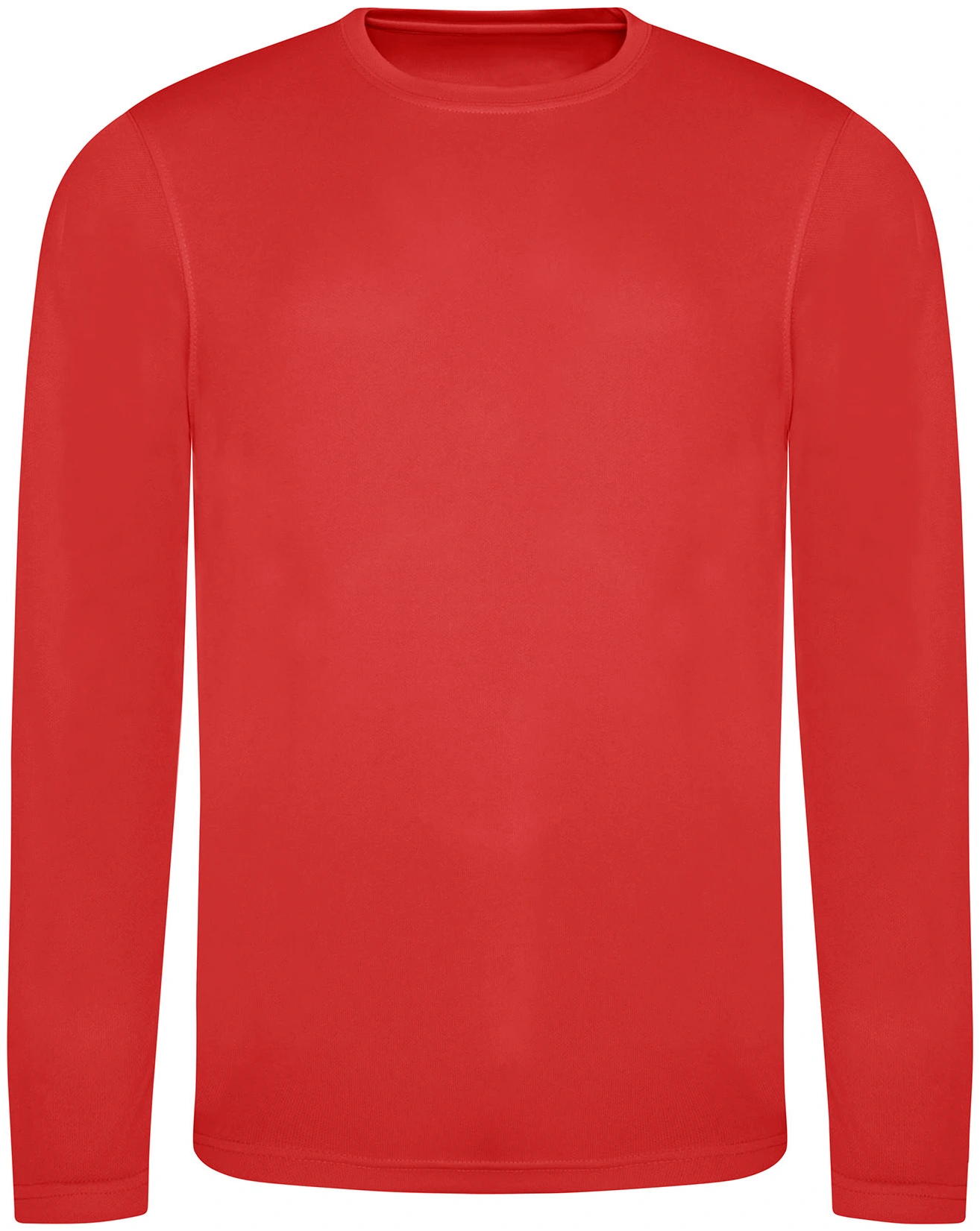 justcool-jc002-long-sleeve-cool-t-shirt-firered-front-1 Just Cool Long Sleeve Cool T