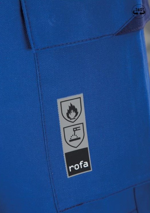 rofa Latzhose PROBAN® leichter Schweißerschutz Splash 2162