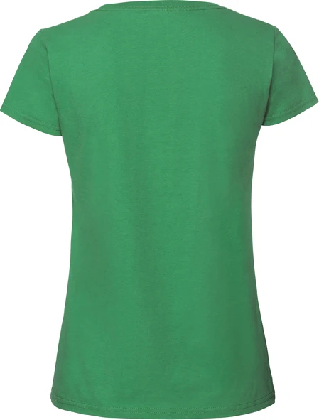 fruit-of-the-loom-61-424-0-ladies-iconic-195-t-shirt-kellygreen-6 F.O.L. Ringspun Premium T Lady-fit