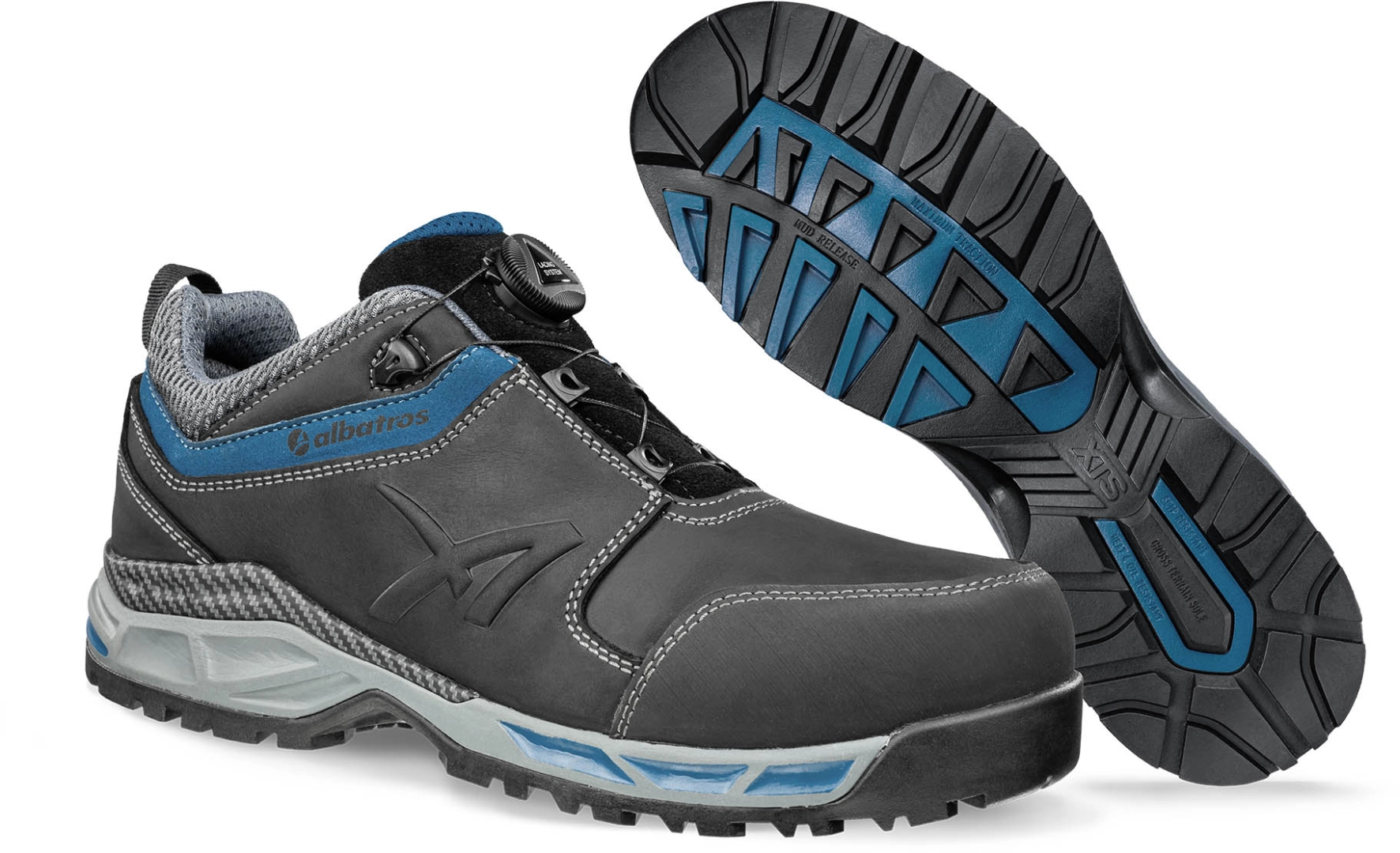 albatros Sicherheitsschuh TOFANE BLACK QL LOW S3
