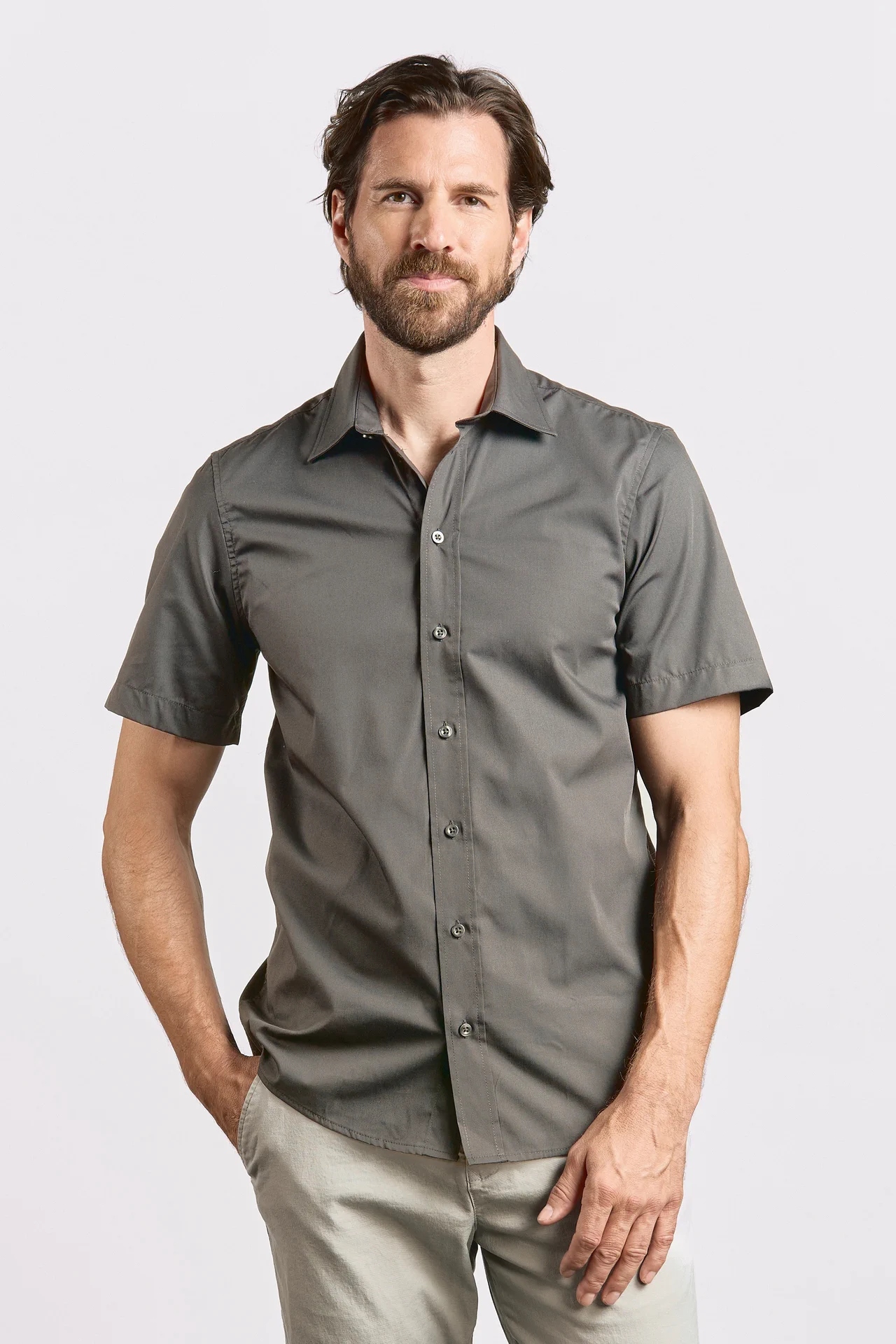 Promodoro Men´s Poplin Shirt Short Sleeve