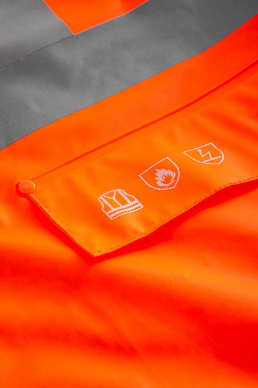 Lyngsøe FR-LR1456 Flammhemmende Hi-Vis Weste mit Steppfutter