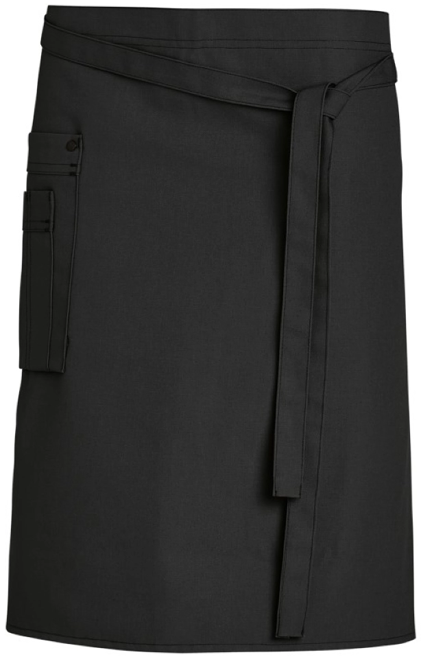 leiber-11-2786-latzschuerze-schwarz-front-3 Leiber Unisex-Latzschürze 11/2786