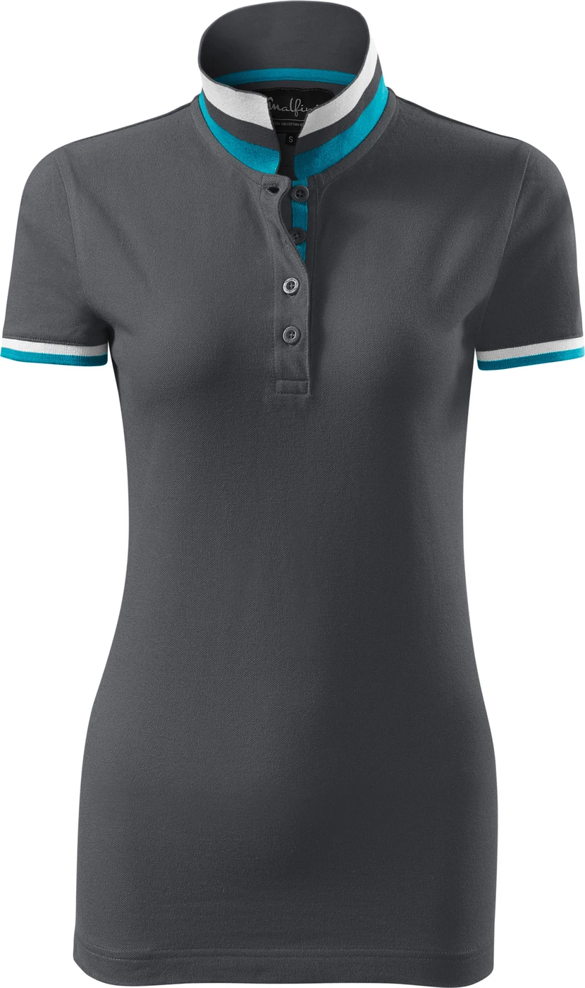 MALFINI Damen Polo Collar Up 257