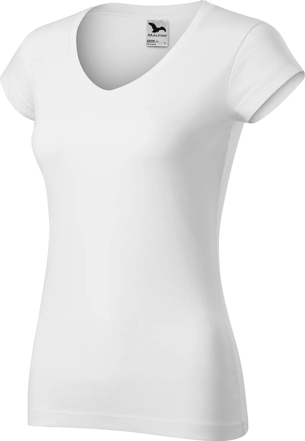 MALFINI T-Shirt Damen Fit V-Neck 162