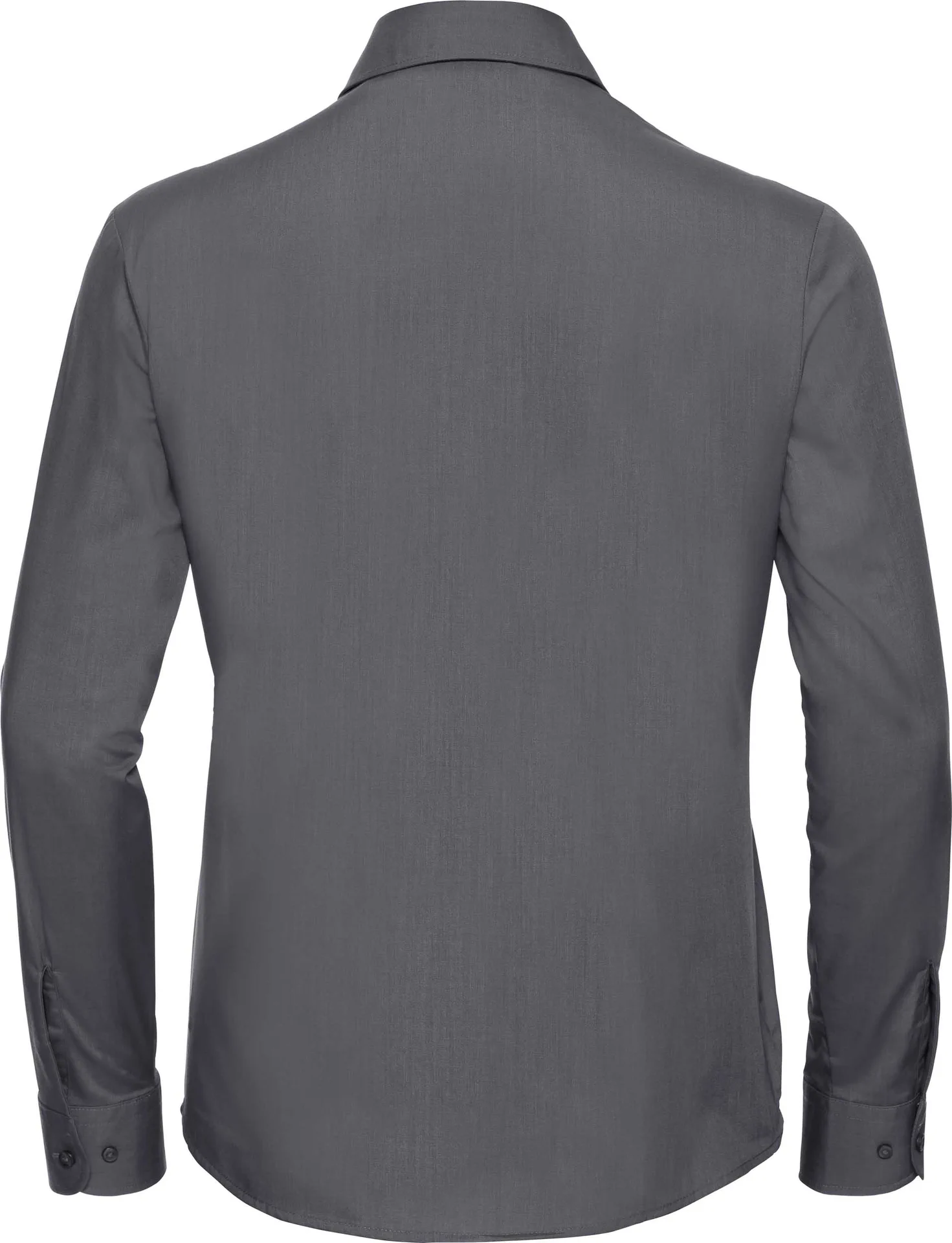 Russell Ladies Long Sleeve Polycotton Easy Care Poplin Shirt