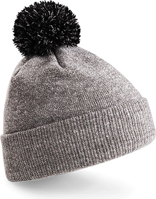 heather grey/black