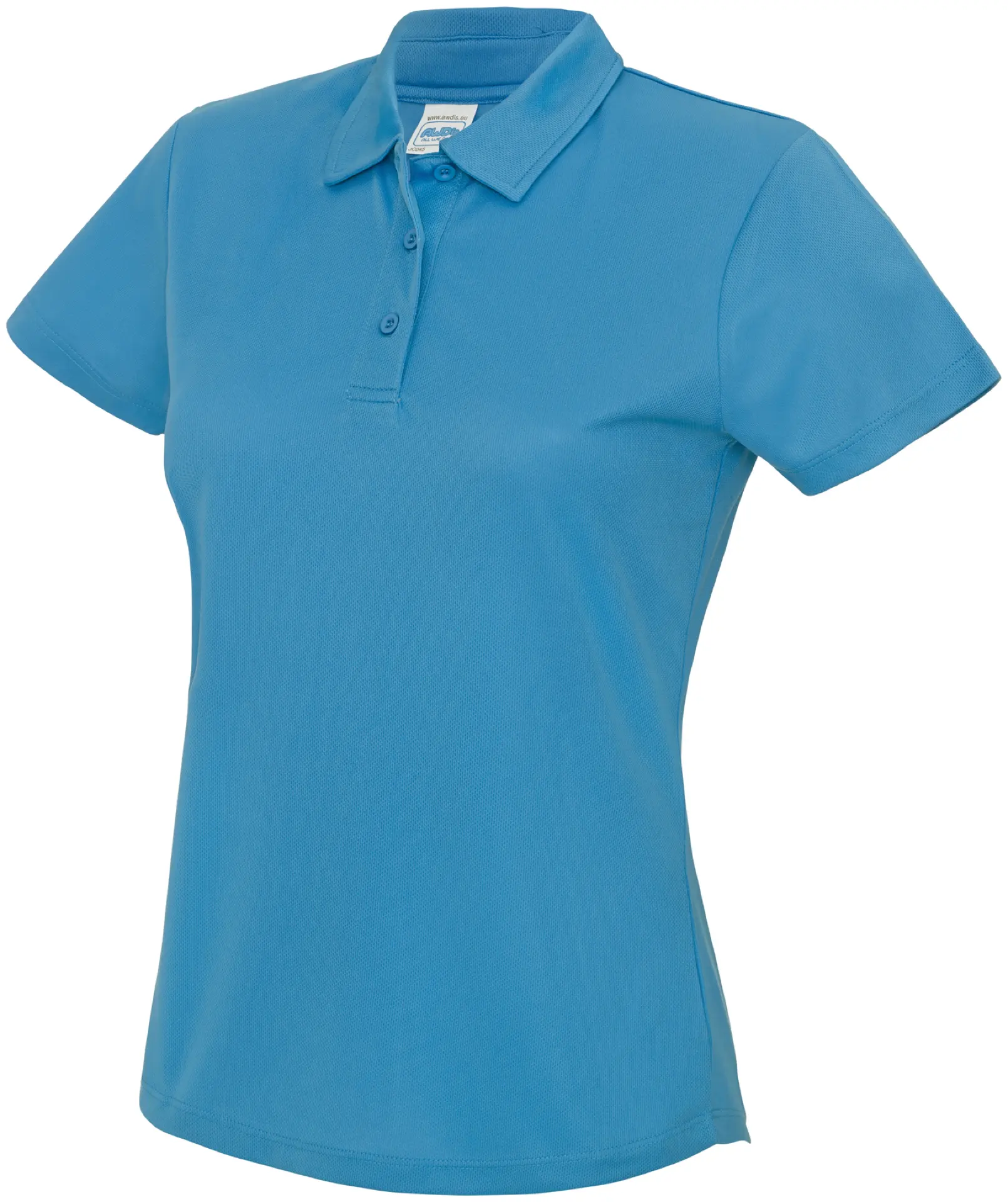 justcool-jc045-womens-cool-poloshirt-sapphireblue-front-1 Just Cool Women's Cool Polo