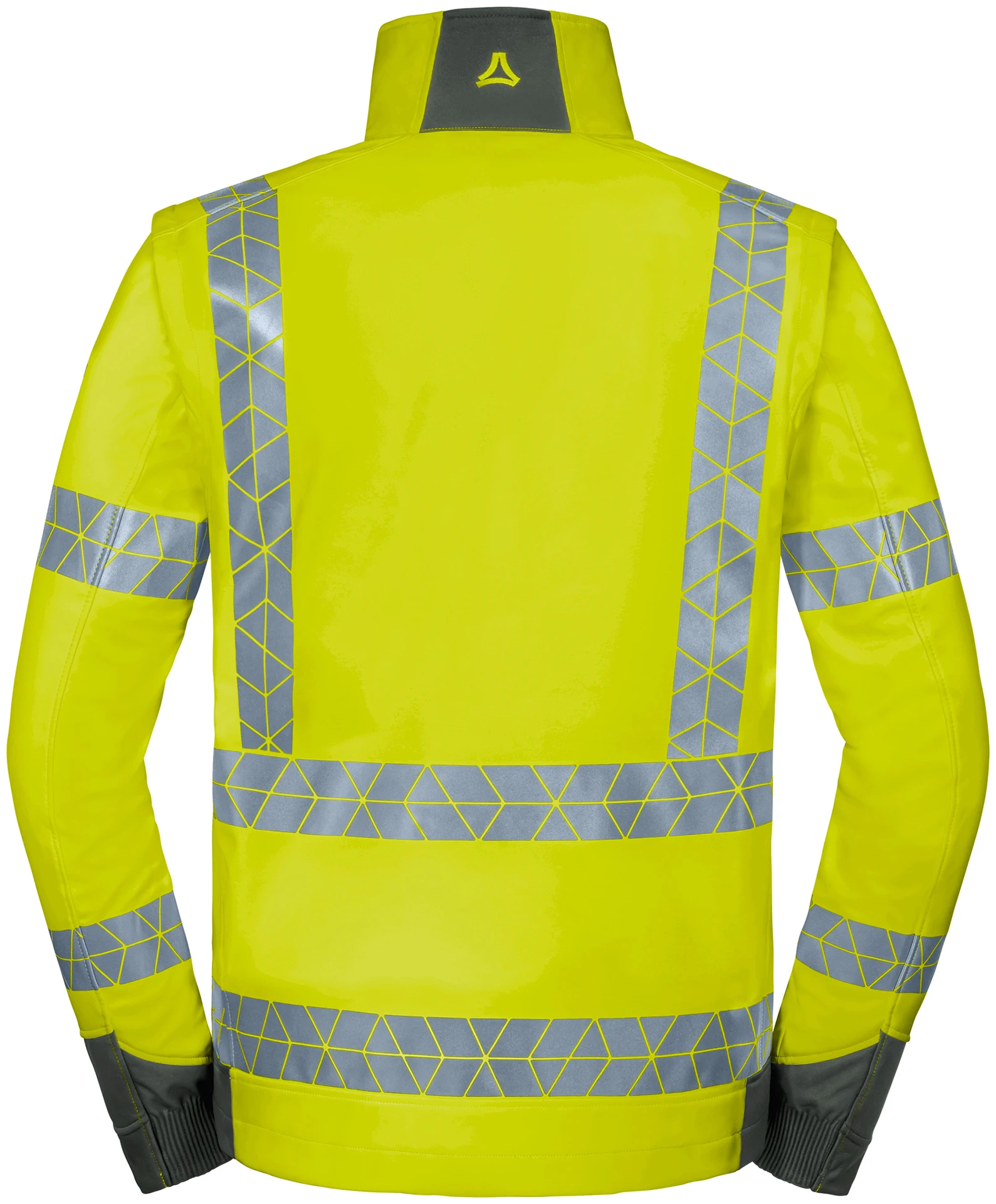 Schöffel PRO 7728 LEUCHTKEGEL ZipOff Warnschutz Softshelljacke