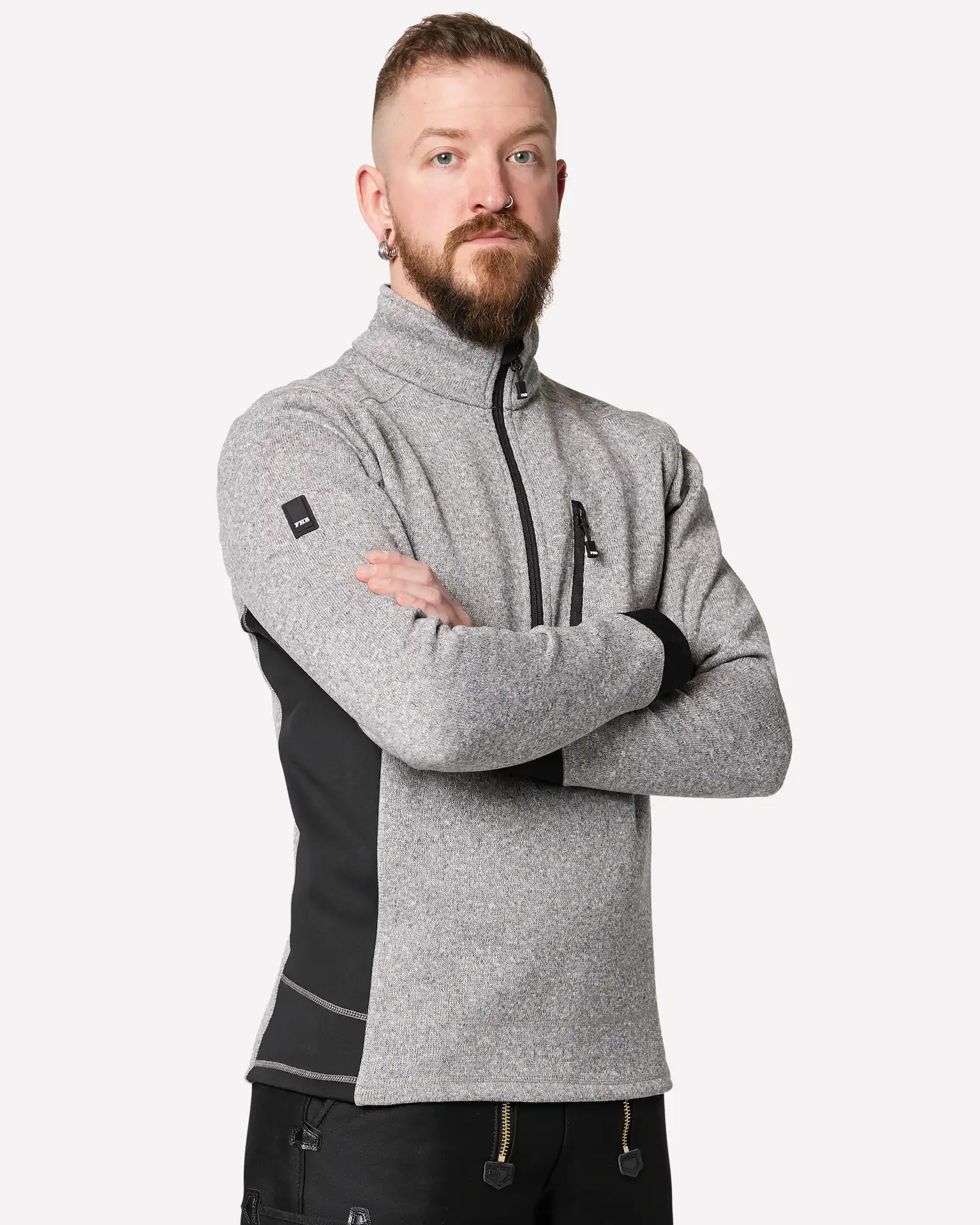 FHB Strick-Fleece-Troyer PATRICK