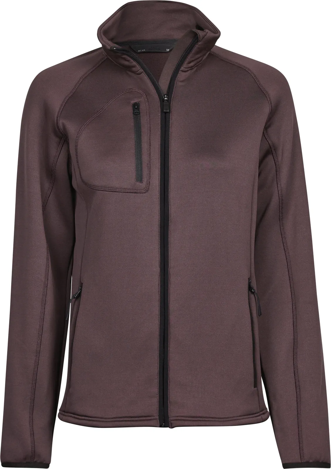 tee-jays-9101-womens-stretch-fleece-jacket-grape-front-1 Tee Jays Women´s Stretch Fleece Jacket