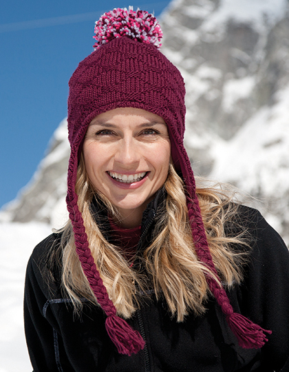 Result Glacier Pom Pom Hat Result Glacier Pom Pom Hat