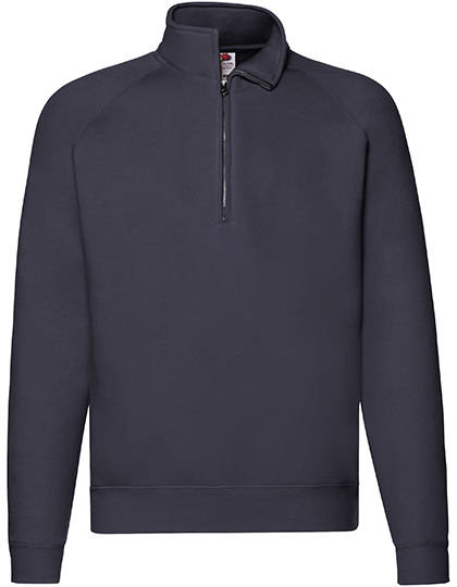 F.O.L. Zip-Neck Sweat mit 1/4 Zip